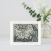 Joodse maaltijden Tijdens de feesten van de tablet Briefkaart (Staand voorkant)