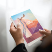 Joodse man blaast de Shofar Ramshoorn Groet Kaart