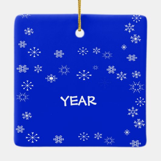 Joodse Man Elf Chrismukkah Ornament (Achterkant)