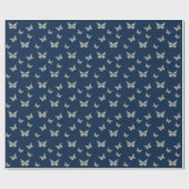 Joodse marinewrappers cadeaupapier (Vlak)