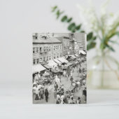 Joodse Markt, jaren 1890 Briefkaart (Staand voorkant)