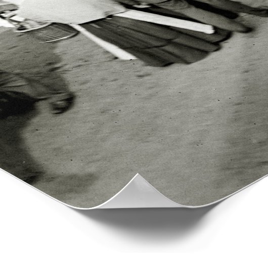 Joodse Markt, NYC 1890 Poster (Hoek)