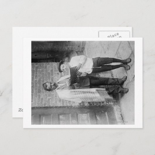 Joodse mensen met Tanakh op Yom Kippur Briefkaart (Voorkant / Achterkant)