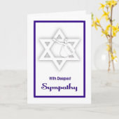 Joodse militaire sympathiekaart kaart