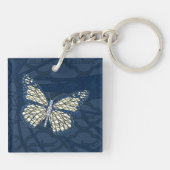 Joodse Monarch Acryl Sleutelhanger (Achterkant)