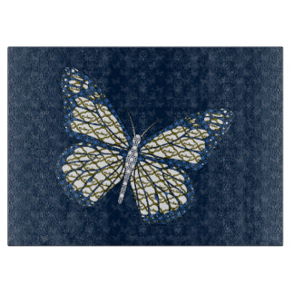 Joodse Monarch glazen snijplank
