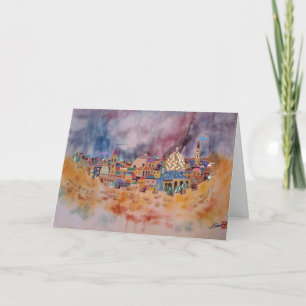 Joodse Nieuwjaarskaart Feestdagen Kaart