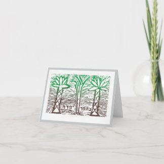 Joodse nieuwjaarskaart Psalm 92:13 Feestdagen Kaart