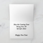 Joodse Nieuwjaarskaart van het Begin van het Feestdagen Kaart (Binnen)