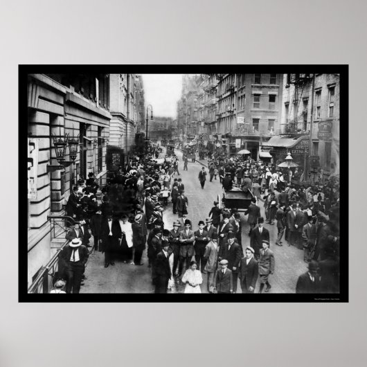 Joodse nieuwjaarsvun aan de oostzijde van de NYC 1 Poster (Voorkant)