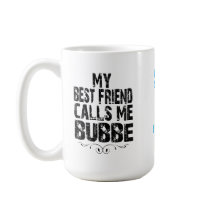 Joodse oma Bubbe kleinkind Mijn beste vriend mok