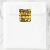 Joodse Passover uit de provincie Vierkante Sticker (Tas)