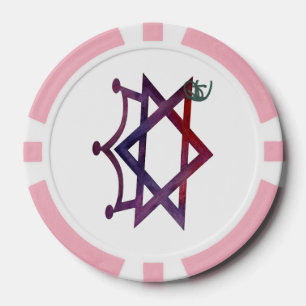 Joodse prinses Art Poker Chips