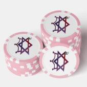 Joodse prinses Art Poker Chips (Opstapeling)