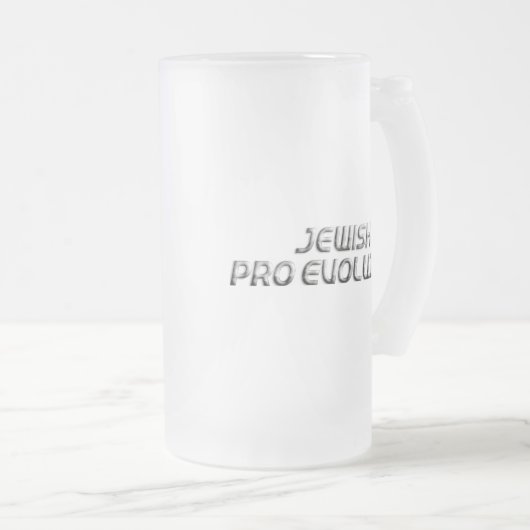 Joodse Pro Evolution Matglas Bierpul (Voorkant rechts)