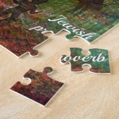 Joodse proverb legpuzzel (Zijkant)