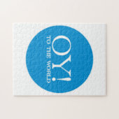 Joodse puzzel - OY AAN DE WERELD! (kies grootte!) (Horizontaal)