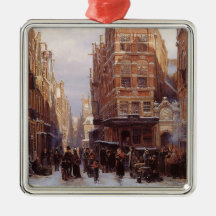 Joodse Quarter in Amsterdam ( stadscène)