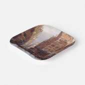 Joodse Quarter in Amsterdam ( stadscène) Papieren Bordje (Gebogen)