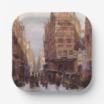 Joodse Quarter in Amsterdam ( stadscène)