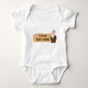 Joodse rabbijn, aanpasbaar baby shirt