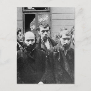 Joodse Rabbis. Kopie van Duitse foto_oorlogse Afbe Briefkaart