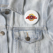Joodse revolutie ronde button 5,7 cm (In situ)