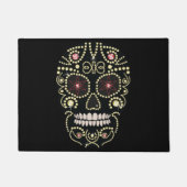 Joodse Rhinestone Skull Rug Deurmat (Voorkant)