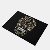 Joodse Rhinestone Skull Rug Deurmat (Schuin)