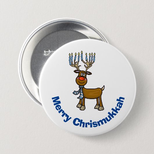 Joodse Rudolph van de Button van de Roodgesnoerde (Voorkant /achterkant)