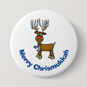 Joodse Rudolph van de Button van de Roodgesnoerde (Voorkant)