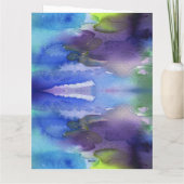 Joodse sabbat groeten over de hele wereld Sticker Kaart (Achterkant)