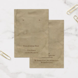 Joodse schermkaart, Recyclen ontwerpkunst Visitekaartje