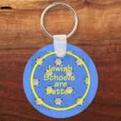 Joodse Scholen Sleutelhanger (Voorkant)