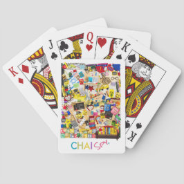 Joodse schoolspeelkaarten speelkaarten