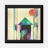 joodse shalomagneet magneet (Voorkant)