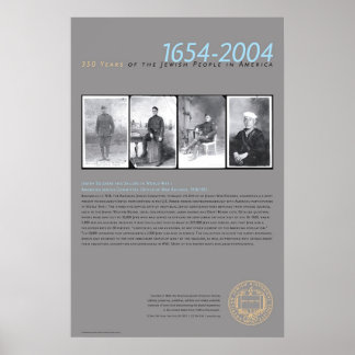 Joodse soldaten en zeelieden in WWI Poster