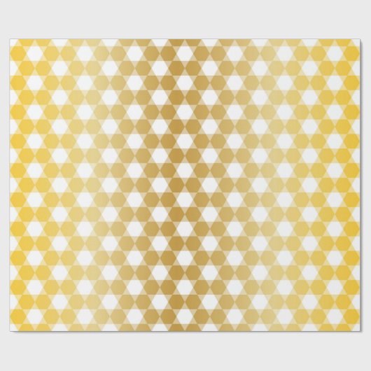 Joodse Star Pattern Gift Wrapping Paper Cadeaupapier (Vlak)