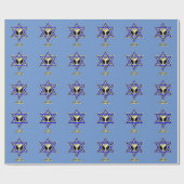 Joodse     StarWrapping Paper Cadeaupapier (Vlak)