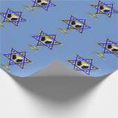 Joodse     StarWrapping Paper Cadeaupapier (Hoek)