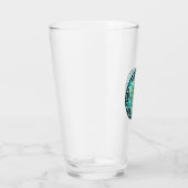 Joodse ster Medallion Pub Cup Glas (Rechts)