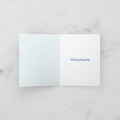 Joodse ster sympathie kaart (Binnen)