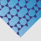 Joodse ster tissuepapier (Detail)