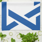 Joodse ster van David Blue Theedoek (Gevouwen)