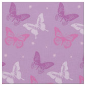 Joodse ster van David Butterfly Fabric Stof (Close Up)