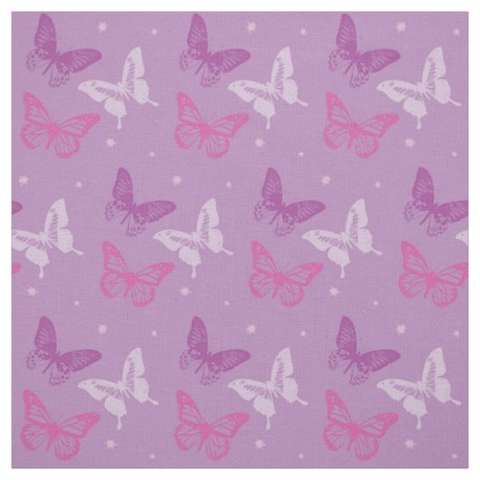 Joodse ster van David Butterfly Fabric Stof (Swatch)