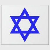 ✡︎ Joodse ster van David Cadeaupapier (Vlak)