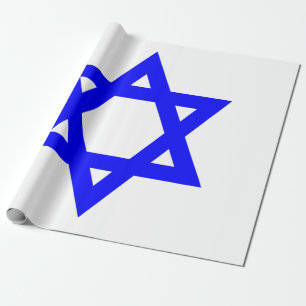 ✡︎ Joodse ster van David Cadeaupapier