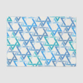 Joodse ster van David cadeauverpakking Tissue Pape Tissuepapier (Voorkant)