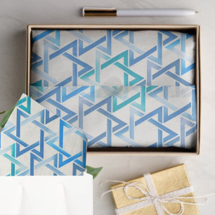 Joodse ster van David cadeauverpakking Tissue Pape Tissuepapier